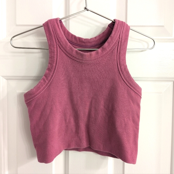 ALO Yoga Tops - Alo Cropped Racerback Tank Top